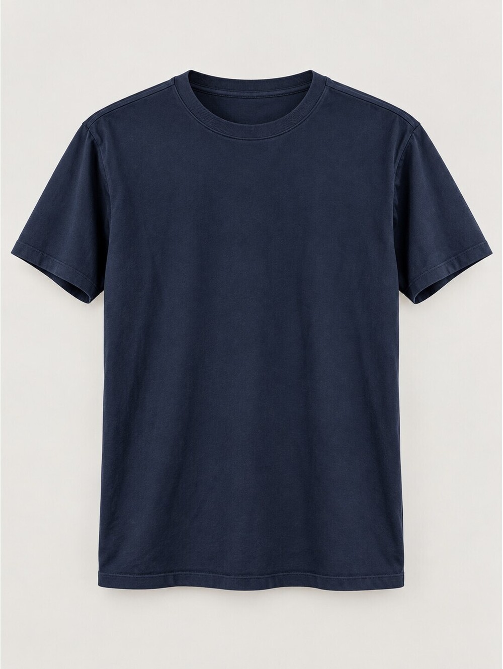 Uniqlo Men’s M Navy Supima Cotton Crew Neck Short Sleeve T-Shirt